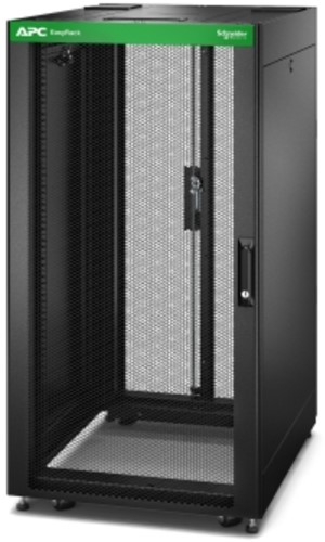 APC NetShelter Easy ER6482 - 24U/HE, 600mm(b) x 800mm(d) 19" IT rack, met zijpanelen