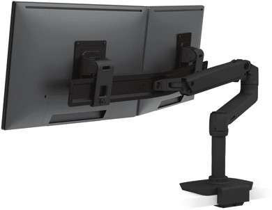 Ergotron LX Series 45-609-224 flat panel bureau steun 63,5 cm (25") Zwart