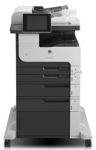 HP LaserJet Enterprise MFP M725f, Zwart-wit, Printer voor Bedrijf, Afdrukken, kopiëren, scannen, faxen, Invoer voor 100 vel; Printen via de USB-poort aan voorzijde; Scannen naar e-mail/pdf; Dubbelzijd