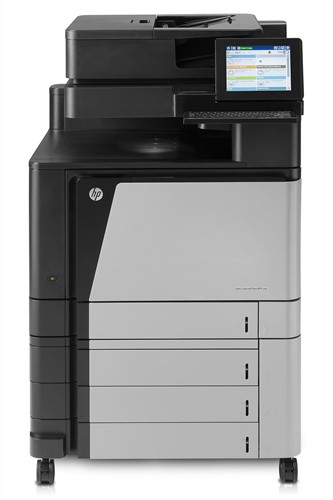 HP Color LaserJet Enterprise Flow M880z multifunctionele printer, Printen, kopiëren, scannen, faxen, Invoer voor 200 vel; Printen via USB-poort aan voorzijde; Scans naar e-mail/pdf; Dubbelzijdig print