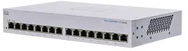 Cisco CBS110 Unmanaged L2 Gigabit Ethernet (10/100/1000) 1U Grijs