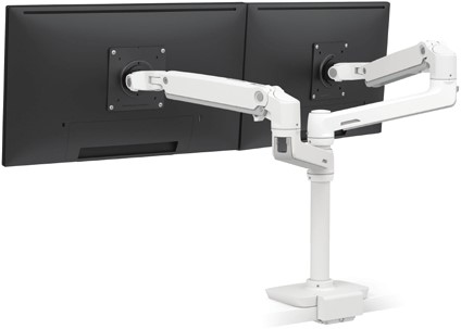 Ergotron LX Series 45-610-216 flat panel bureau steun 61 cm (24") Wit