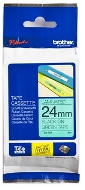 Brother Tape gelamineerd 24mm