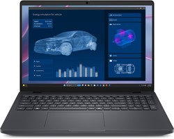 DELL Pro Max 16 MC16255 Copilot+ PC AMD Ryzen AI 7 PRO PRO 350 Mobiel werkstation 40,6 cm (16") Full HD+ 32 GB LPDDR5x-SDRAM 512 GB SSD NVIDIA RTX PRO 500 Blackwell Wi-Fi 7 (802.11be) Windows 11 Pro E