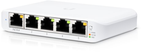 Ubiquiti Networks UniFi Switch Flex Mini (3-pack) Managed Gigabit Ethernet (10/100/1000) Power over Ethernet (PoE) Wit