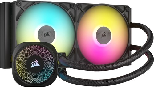 Corsair iCUE LINK TITAN RX RGB Processor Alles-in-één vloeistofkoeler 14 cm Zwart 1 stuk(s)