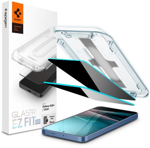 Spigen GLAS.tR EZ Fit HD Privacy Privacy-schermbeschermer Samsung 2 stuk(s)