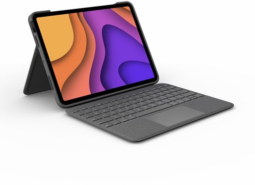 Logitech Folio Touch Grijs Smart Connector QWERTY UK International