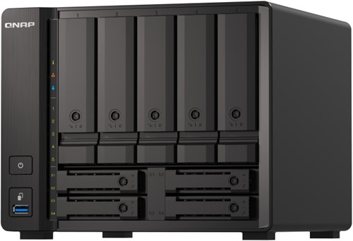 QNAP TS-H973AX NAS Tower Ethernet LAN Zwart V1500B