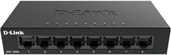 D-Link DGS-108GL Unmanaged Gigabit Ethernet (10/100/1000) Zwart