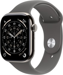 Apple Watch Series 11 OLED 42 mm Digitaal 374 x 446 Pixels Touchscreen 5G Titanium Wifi GPS