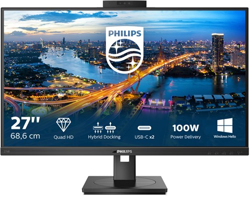 Philips B Line 276B1JH/00 computer monitor 68,6 cm (27") 2560 x 1440 Pixels Quad HD LCD Zwart