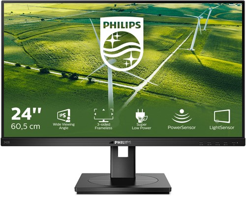 Philips 242B1G/00 LED display 60,5 cm (23.8") 1920 x 1080 Pixels Full HD Zwart