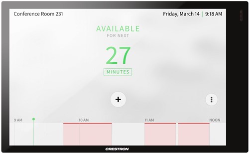 Crestron TSS-770-B-S aanraakbedieningspaneel 17,8 cm (7") 1280 x 800 Pixels