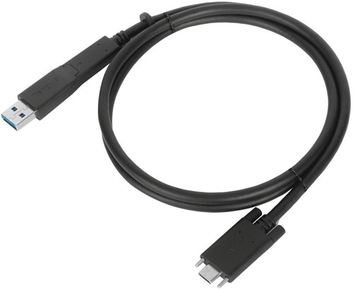 Targus ACC1133GLX USB-kabel 1 m USB 3.2 Gen 1 (3.1 Gen 1) USB C Zwart