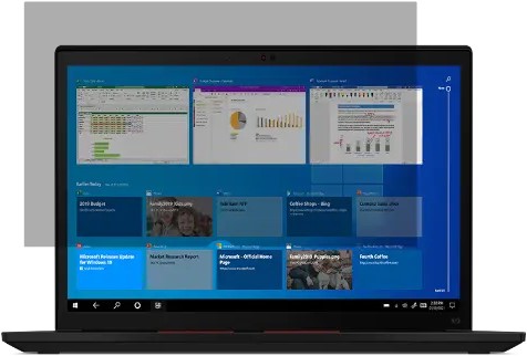 Lenovo 4XJ1M77975 schermfilter Randloze privacyfilter voor schermen