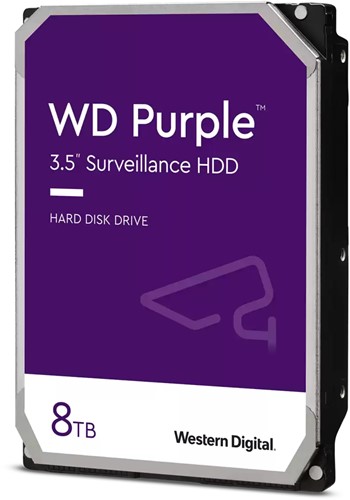 Western Digital Blue 8TB WD PURPL 8TB WD PURPLE 3.5" SATA III