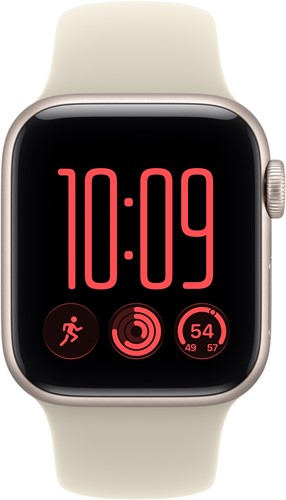 Apple Watch SE (3nd generation) OLED 40 mm Digitaal 324 x 394 Pixels Touchscreen Beige Wifi GPS-2