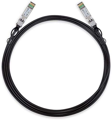 TP-Link TL-SM5220-3M Glasvezel kabel SFP+ DAC Zwart