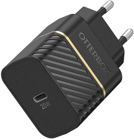 OtterBox EU Wall Charger 20W - 1X USB-C 20W USB-PD, zwart