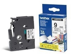 Brother TZe-221 labelprinter-tape Zwart op wit