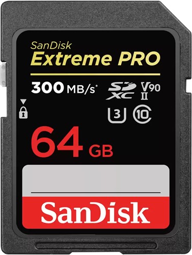 SanDisk Extreme PRO 64 GB SDXC UHS-II Klasse 10