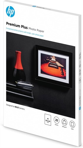 HP Premium Plus matglanzend fotopapier, 20 vel, A4/210 x 297 mm-2