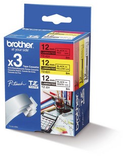 Brother TZe-31M3 labelprinter-tape