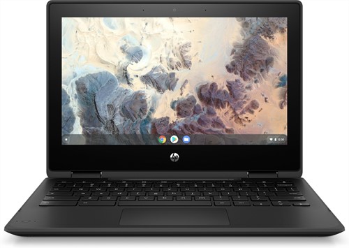 HP Chromebook x360 11 G4 N5100 29,5 cm (11.6") Touchscreen HD Intel® Celeron® 8 GB LPDDR4x-SDRAM 64 GB eMMC Wi-Fi 6 (802.11ax) ChromeOS Zwart
