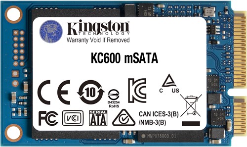Kingston Technology KC600 mSATA 256 GB SATA III 3D TLC