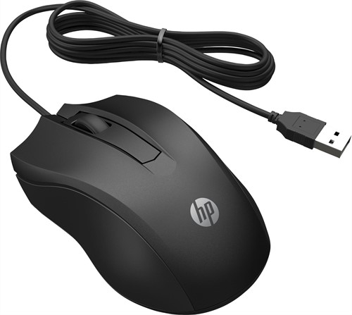 HP 100 muis met kabel-2