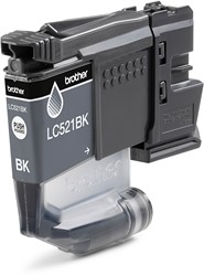 Brother LC521BK inktcartridge 1 stuk(s) Origineel Zwart
