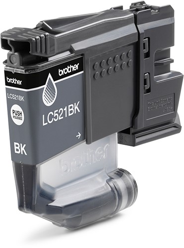 Brother LC521BK inktcartridge 1 stuk(s) Origineel Zwart