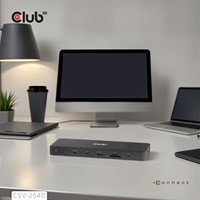 CLUB3D Club 3D 14-in-1 USB-C® Quad Display Dockingstation – 4 Schermen & 100W Snelladen-2