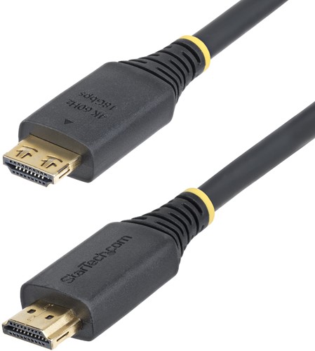 StarTech.com 5m High Speed HDMI Kabel met Grip Connectors, 4K 60Hz/1440p 144Hz, HDR10/HDCP 2.2/ARC, 18Gbps, UHD HDMI Kabel voor TV/Monitor/Display, TPE Mantel-2
