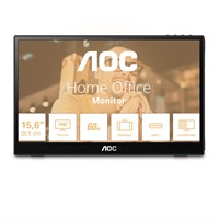 AOC T2 16T3EA computer monitor 39,6 cm (15.6") 1920 x 1080 Pixels Full HD Zwart-2
