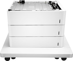 HP LaserJet Comet Red 3x550 Sheet Paper Tray with Stand
