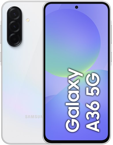 Samsung Galaxy A36 17 cm (6.7") Dual SIM Android 15 5G USB Type-C 8 GB 256 GB 5000 mAh Wit