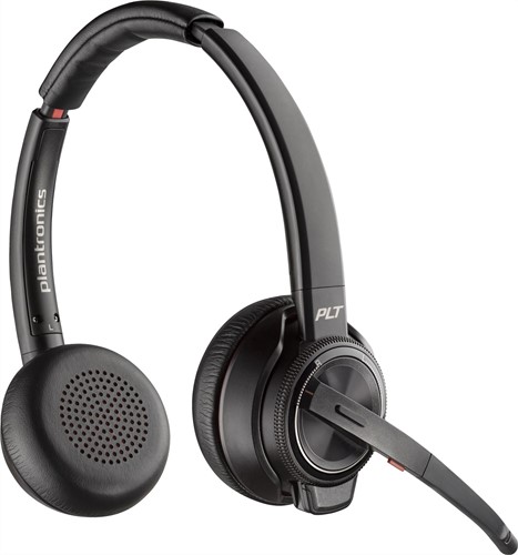 POLY Savi 8220 UC Microsoft Teams Certified DECT 1880-1900 MHz USB-A Headset-2
