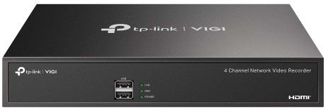 TP-Link VIGI NVR1004H Netwerk Video Recorder (NVR) Zwart