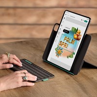 Logitech Flip Folio QWERTY US International Bluetooth Grafiet-2