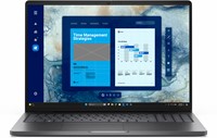 DELL Pro 16 PC16250 Intel Core Ultra 5 225U Laptop 40,6 cm (16") Full HD+ 16 GB DDR5-SDRAM 512 GB SSD Wi-Fi 6E (802.11ax) Windows 11 Pro US International Zwart