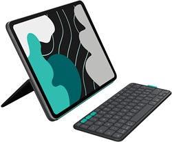 Logitech Flip Folio QWERTY US International Bluetooth Grafiet