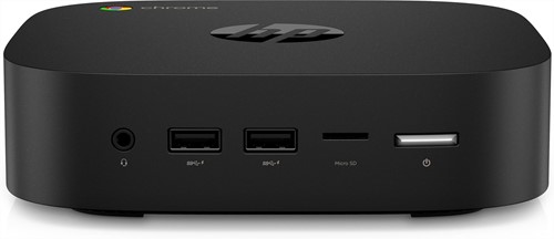 HP Chromebox G3 5205U mini PC Intel® Celeron® 4 GB DDR4-SDRAM 32 GB eMMC ChromeOS Zwart