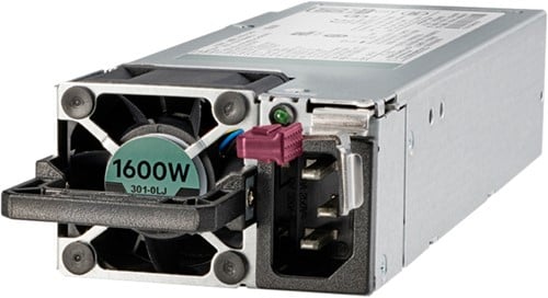 HPE 1600W Flex Slot Platinum power supply unit Zilver