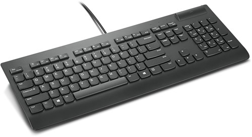 Lenovo 4Y41B69357 toetsenbord USB QWERTY Amerikaans Engels Zwart