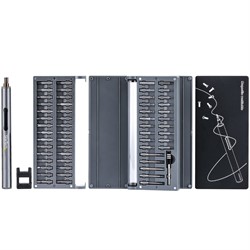 StarTech.com 55 Bit Elektrische Precisie Schroevendraaier Set - Mini Schroevendraaier op Batterij voor Laptop, Computer, Tablet, Telefoon & Electronica Reparatie - Magnetisch - Draadloos
