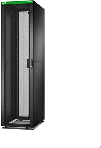 APC NetShelter Easy ER6802 - 48U/HE, 600mm(b) x 1000mm(d) 19" IT rack, met zijpanelen