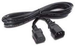 Hewlett Packard Enterprise AF573A electriciteitssnoer Zwart 2 m C14 stekker C13 stekker