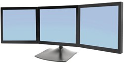 Ergotron DS Series DS100 Triple Monitor Desk Stand 53,3 cm (21") Zwart Bureau